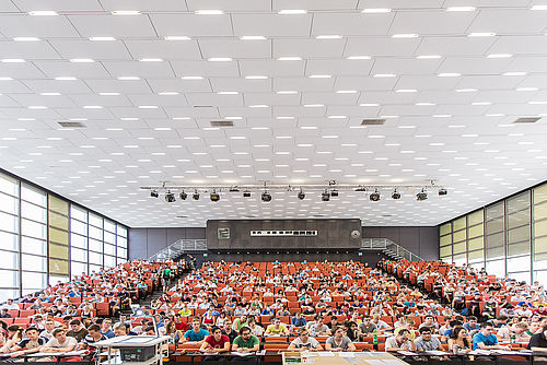 Lecture in the Audimax