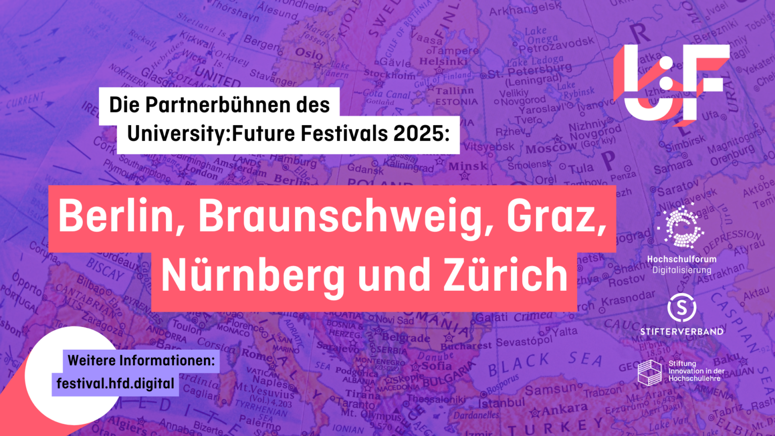 Partnerbühnen des University:Future Festival