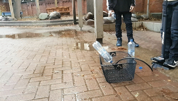 Raketenantrieb Experiment GIF