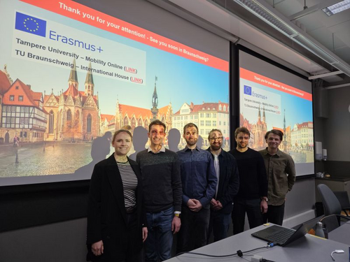 6 Researchers from Braunschweig in Tampere at TAU 