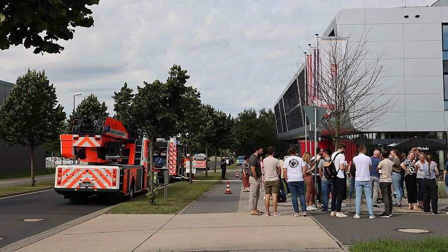 Feuerwehr-Einsatz am NFF am 4. August 2023