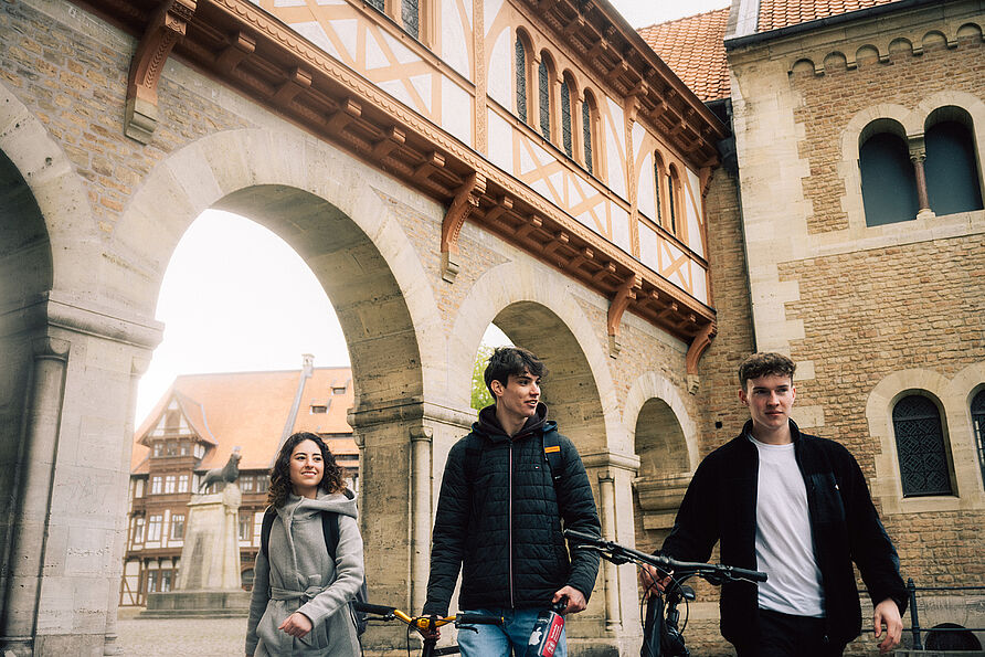 Studierende unterwegs in Braunschweig