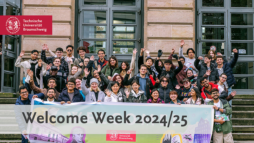 Thumbnail of the video with the caption "Welcome Week 2024/25."