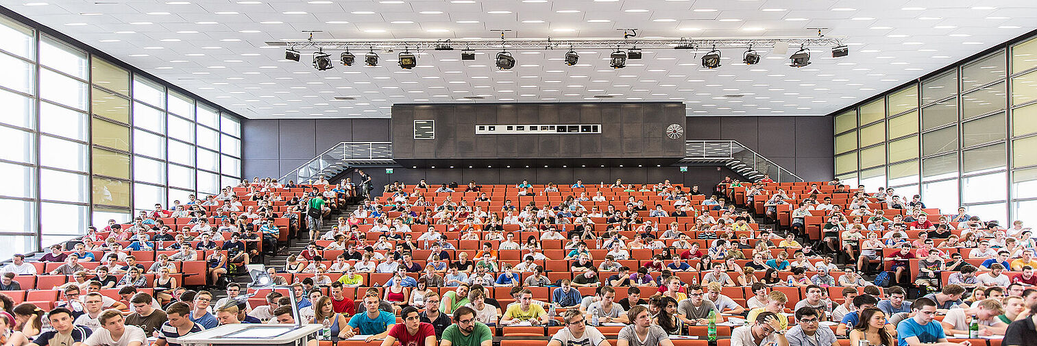 Vorlesung im Audimax 