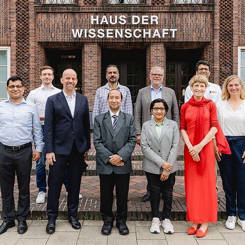 TU-Präsidentin Angela Ittel begrüßte die indische Delegation auf dem Campus