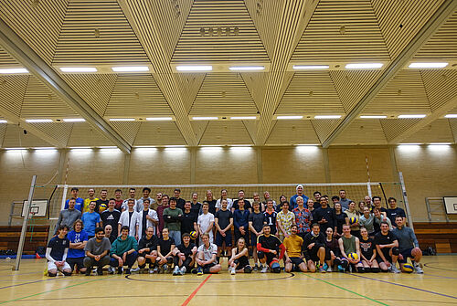 Team lange Volleyballnacht