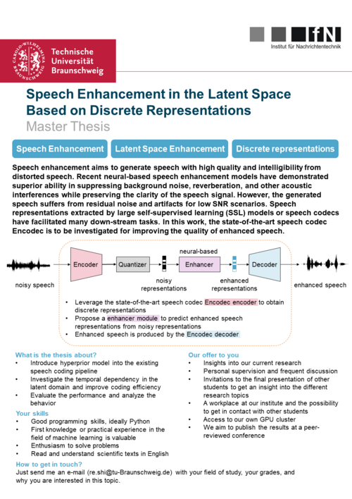 Speech enhancement