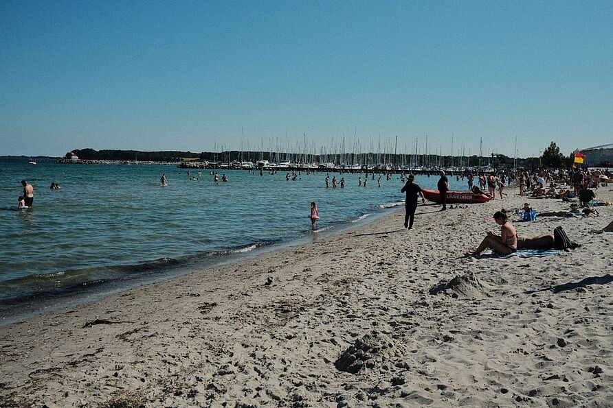 Strand darf natürlich nicht fehlen in Dänemark. In nur 40 Minuten ist man mit dem Bus in Kerteminde.