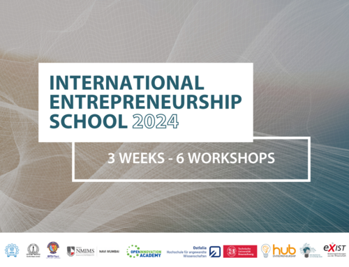 Banner der International Entrepreneurship School 2024