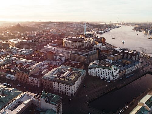 Göteborg aus der Luft