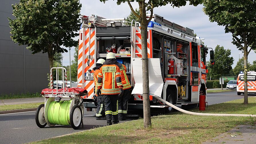 Feuerwehr-Einsatz am NFF am 4. August 2023