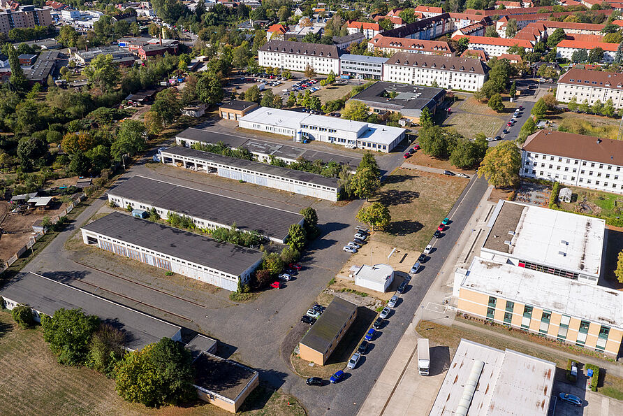 Coliving Campus - Nordcampus, Luftbild