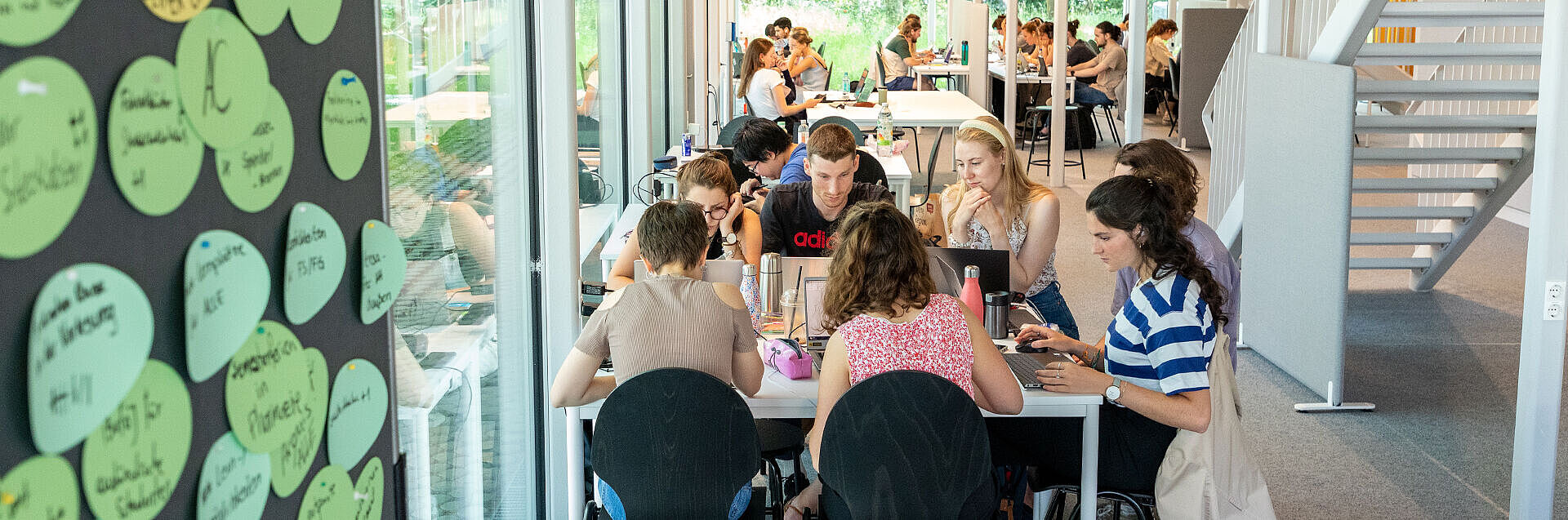 Gruppenarbeit im Studierendenhaus