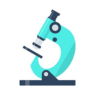 Icon Mikroskop für Forschung