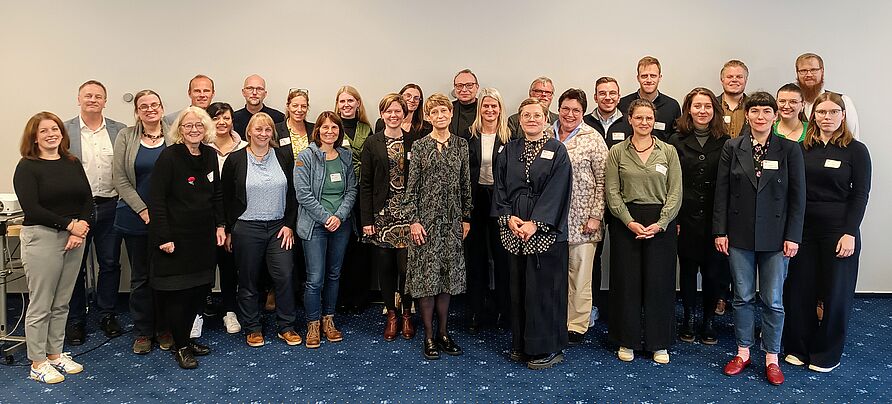 Gruppenfoto der Klausurtagung Stadt der Zukunft 2024